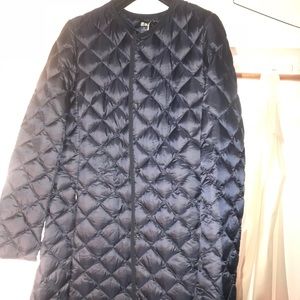Uniqlo Navy Blue Puff Jacket